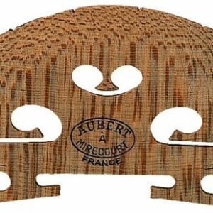 Aubert Ebony inlay kobilica za violinu